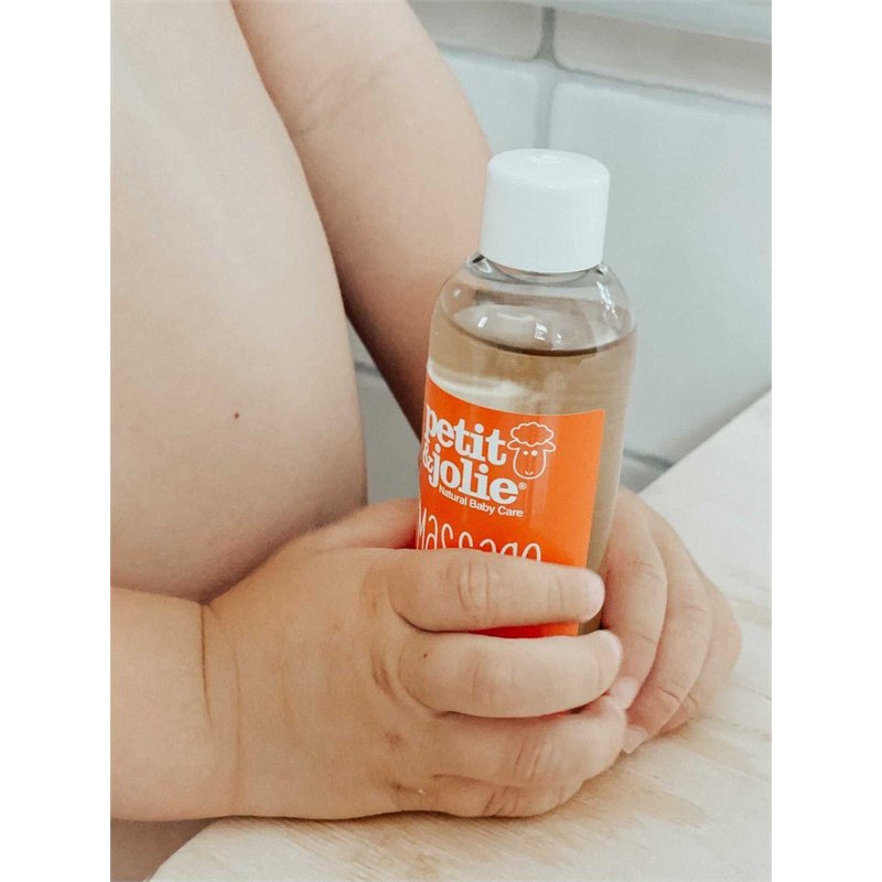 Il merk Steken Baby Massage Olie 100 ml Petit & Jolie | GreenJump.nl