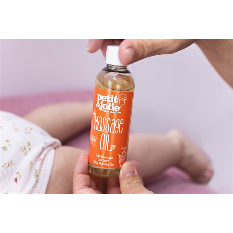 Il merk Steken Baby Massage Olie 100 ml Petit & Jolie | GreenJump.nl