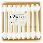 56 wattenstaafjes baby biokatoen zonder plastic Simply Gentle