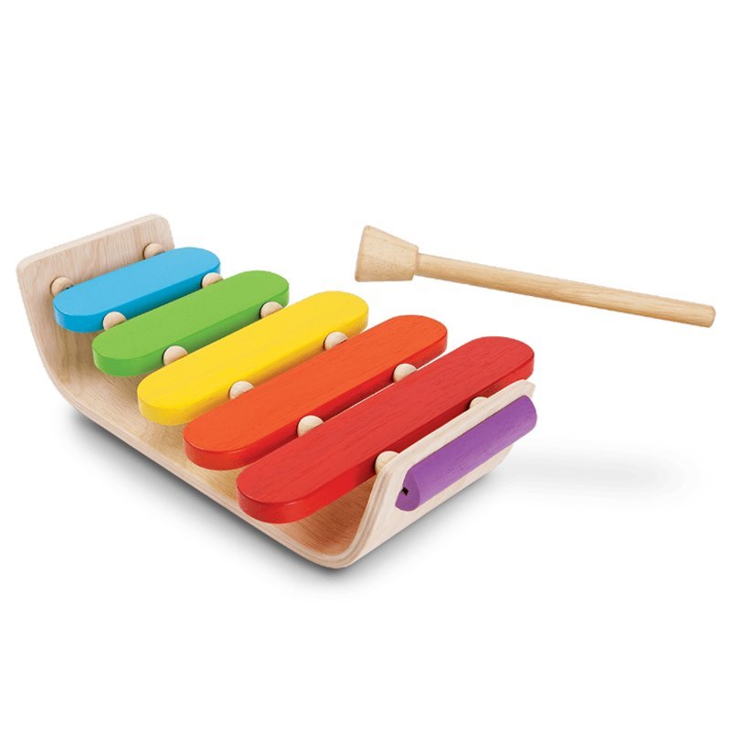 Weerkaatsing Seminarie Leugen Houten Baby Xylofoon Gekleurd Plantoys muziekinstrument van duurzaam hout
