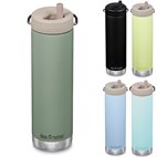 Drinkbeker met Rietje RVS TKWide Insulated Twist Cap 590 ml Klean Kanteen