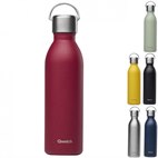 Effen Thermosfles Lekdicht van Gerecycled RVS 600 ml Qwetch