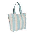 Sterke Shopper Gerecycled Materiaal 54x40x18 Mint NoMorePlastic