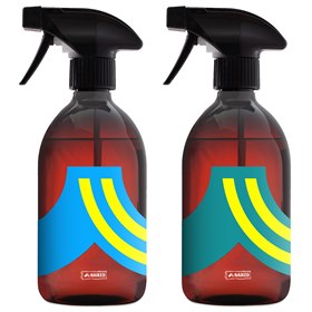 Image of Herbruikbare Sprayflacon voor Cleaning Tabs Naiked 500 ml