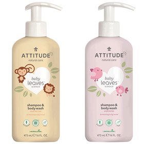 Shampoo 2 in 1 Baby Leaves 473 ml Attitude