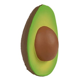 Image of Natuurrubber Bad- en Bijtspeeltje Groente en Fruit - Arnold Avocado