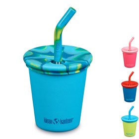 RVS Kinderbeker met Deksel en Rietje Kid Cup 296 ml Klean Kanteen