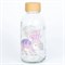 Waterfles Glas met Eco Print 400 ml Carry Bottles