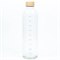 Karaf of Drinkfles Glas met Eco Print 1 liter Carry Bottles