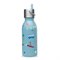 Kids Thermosfles Lekdicht van Gerecycled RVS met Sportdop 350 ml Honolulu-Steel Blue Qwetch