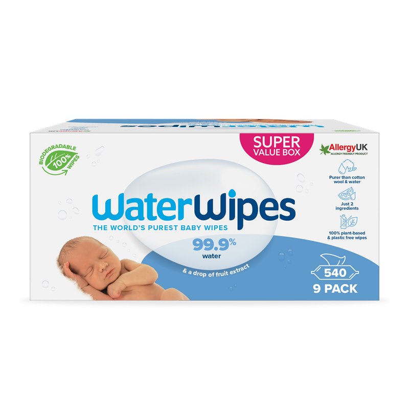 krullen vacuüm Bourgondië Waterwipes Babydoekjes Biologisch Afbreekbaar en geen Chemicaliën