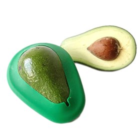Image of Avocado Hugger Siliconen Set van 2