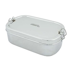 Image of Extra Large Oval Lunch Box Brooddoos Surat 22x13x7