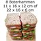 Big Meal Box Rise Lekdicht Plasticvrij met Verdeler 23x16x6,5 Klean Kanteen
