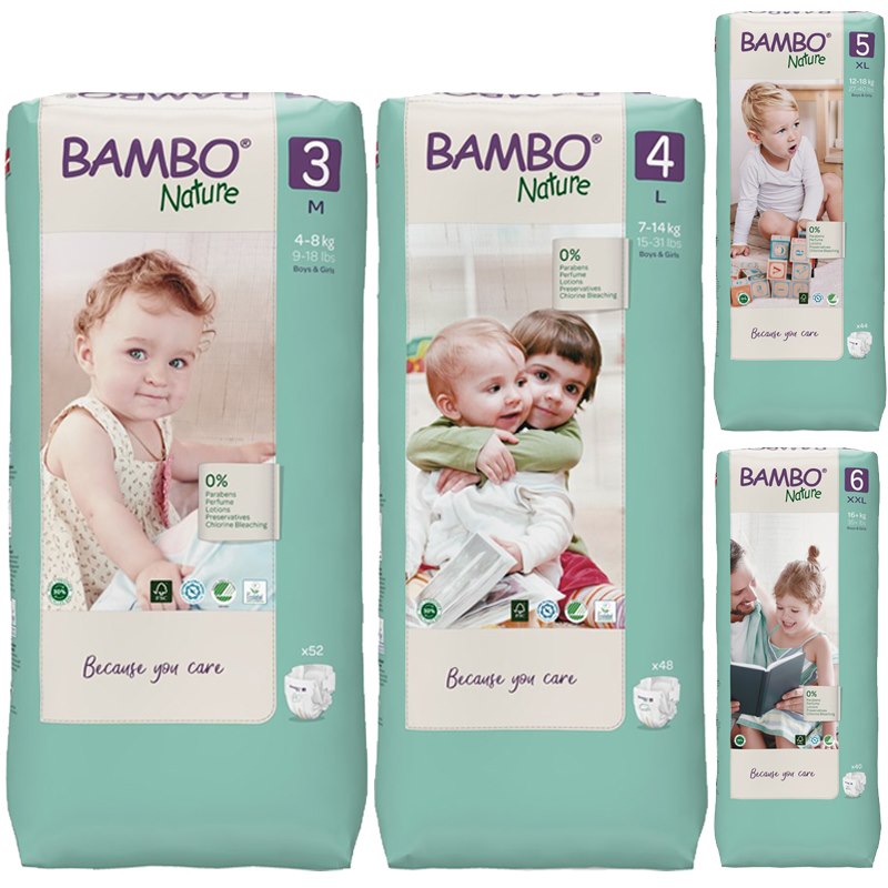 Beschuldigingen Ouderling Vaag Bambo Luiers Tall Pack Eco Luiers Milieuvriendelijk en Ecologisch Eco label
