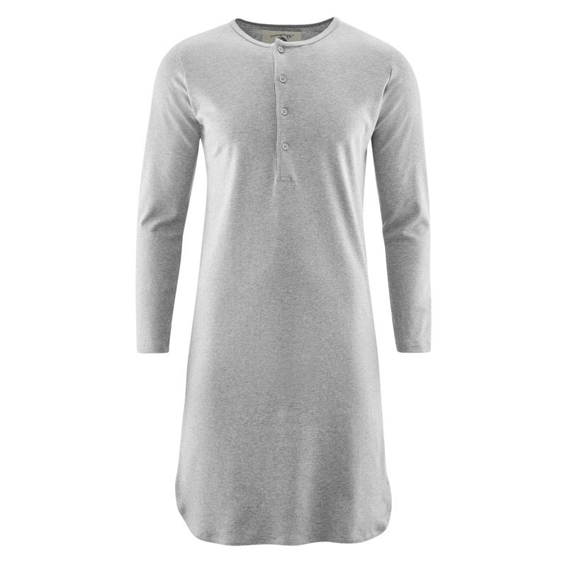 Wereldwijd Modderig Moskee Pyjama Man en Vrouw Nachthemd Lange Mouw Biologisch Katoen Living Crafts