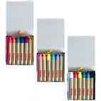 Kleurkrijtjes voor Papier, Glas en Whiteboard 6 Stuks Kitpas