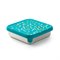 PlanetBox Trailblazer Terrazzo RVS Lunchbox Lekvrij met Extra Bakjes Lagoon