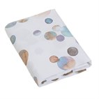 Sale 60x120 Hoeslaken Biologisch Percal Katoen Watercolor Dots Yumeko