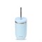 RVS Thermosbeker met Deksel en Rietje 470 ml Pastel Blue Qwetch