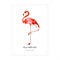 Flamingo Poster Geometrische Dieren op Extra Duurzaam Papier 50x70 Tinkle & Cherry