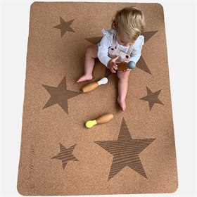 Rubberen Baby Speelmat 128x95 Pure Earth Collection