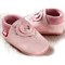 Tweedekans Kinderslofjes van Leer Sweetheart met Anti-Slip Zool 22-23 Orangenkinder