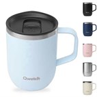 Thermosbeker RVS met RVS Deksel 350ml Qwetch