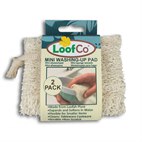 Kleine Afwasspons van Loofah Set van 2 LoofCo