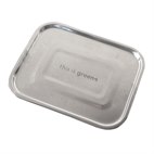 This is Green Deksel voor RVS Broodtrommel 17x12 Green Jump