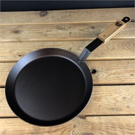 Crepe Pan Plaatstaal Zonder Teflon 28 cm Netherton Foundry