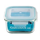 Bewaarbakje Glas Vierkant 490 ml Glasslock