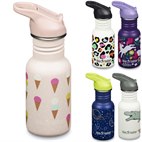 Drinkbeker RVS Schoolbeker Kid Kanteen Narrow Classic Flip Sport Cap 355 ml Klean Kanteen