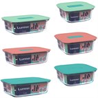 Lekdicht Bakje Glas Rechthoek of Vierkant Unique Box 530-1100 ml Luminarc